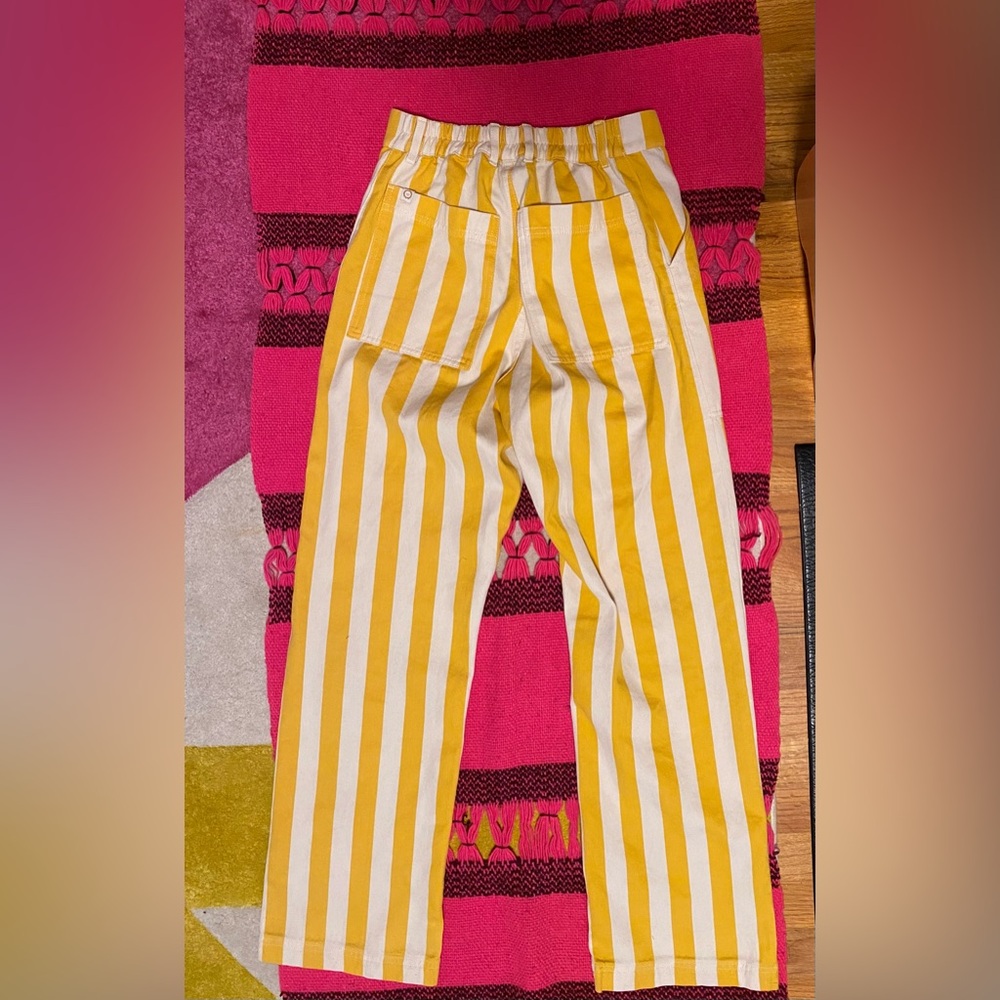 Big Bud Press xs yellow striped work pants